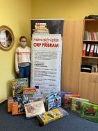 Předání pomůcek MŠ Obecnice Předání pomůcek MŠ Obecnice